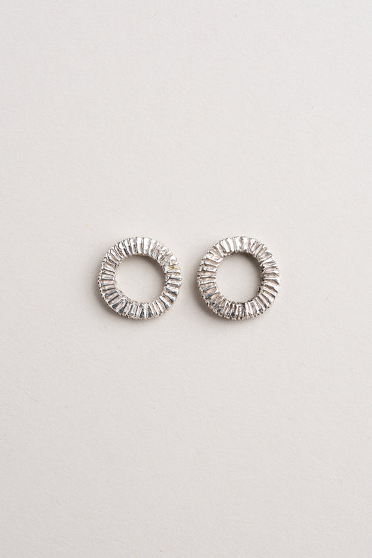Boucles d'oreilles Petites Roues Dentelées